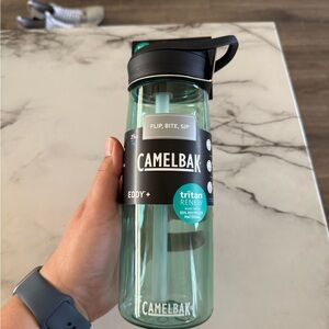 CamelBak Eddy+ Bottle in Green and Black